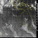 Image infrarouge de l'Australie (ouest)