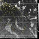 Imagen infrarroja de Australia (este)