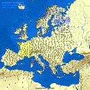 Niederschlagsmengen in Europa pro Tag